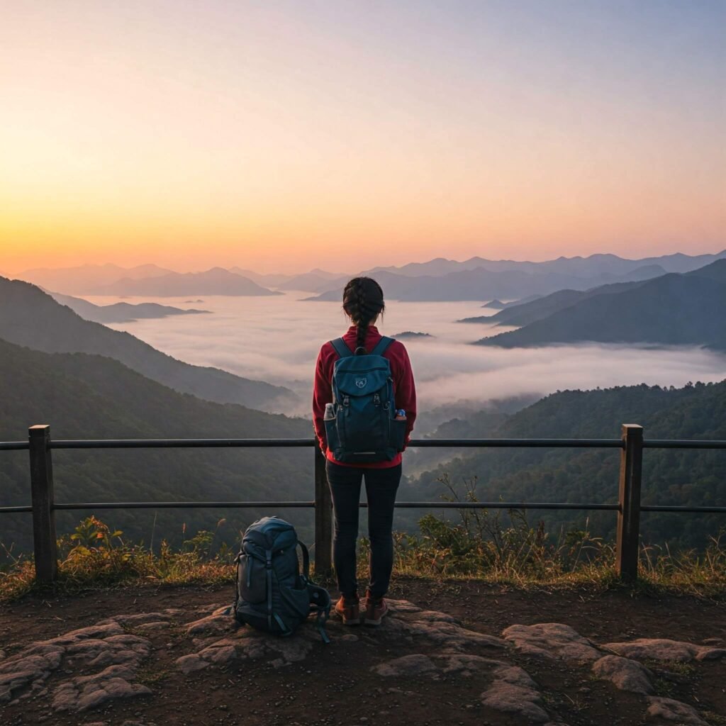 Sunrise Mountain Solitude