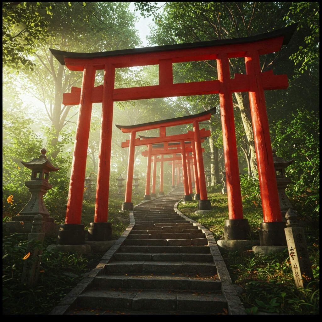 Red Torii Path