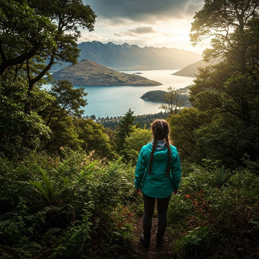 Queenstown Hiker, Lake Wakatipu