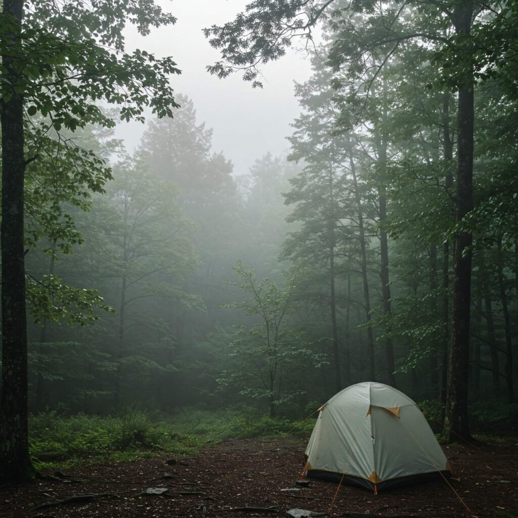 Misty Smoky Mountains Camping