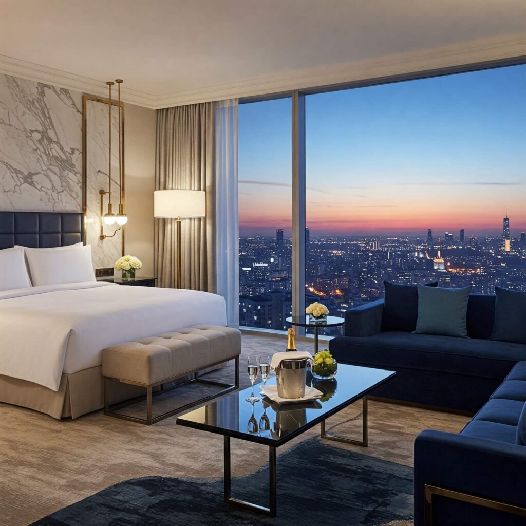 Luxury Hotel Suite City View