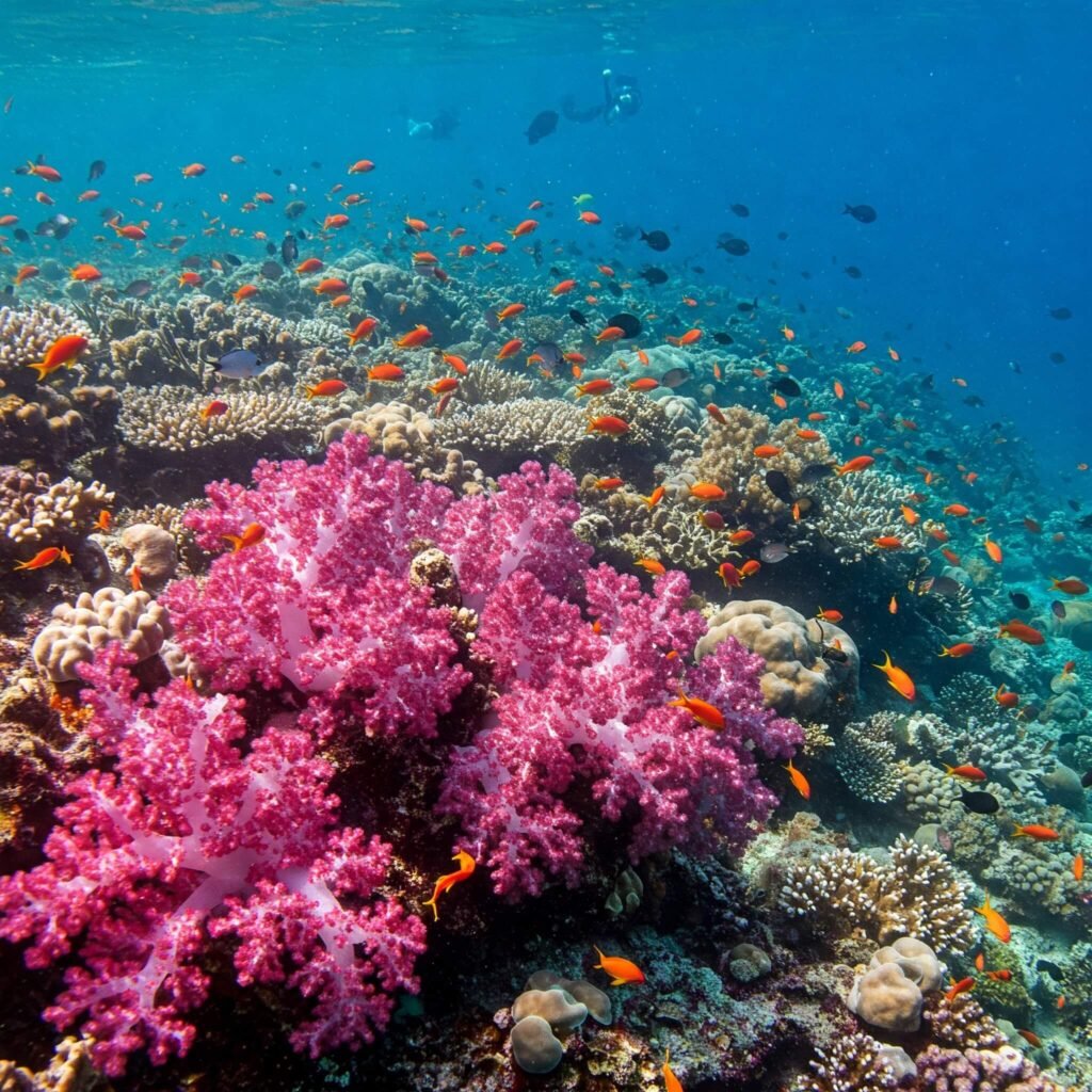 Colorful Coral Reef Fish