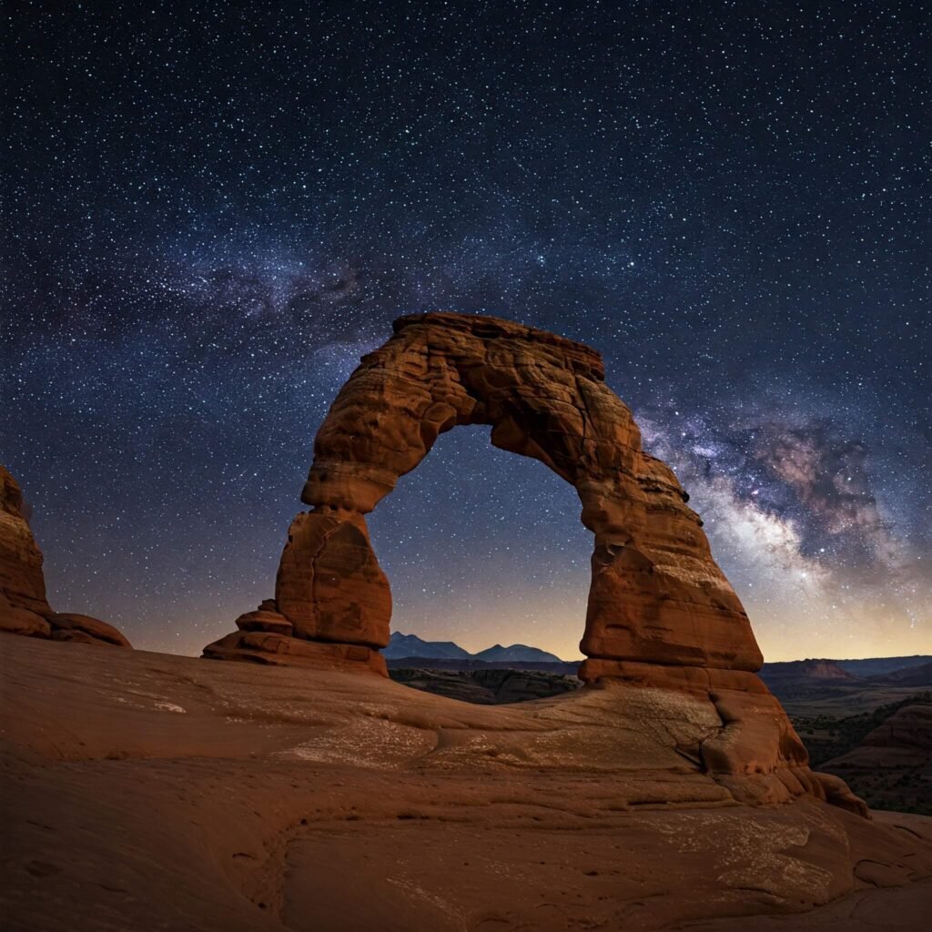 Druid Arch Starry Sky