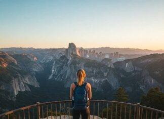 Ultimate Guide to the Best U.S. Destinations for Solo Travelers Solo traveler overlooking scenic US landscape.