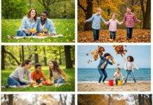 Fun and Engaging Family Activities for Every Season Joyful family multi-season collage