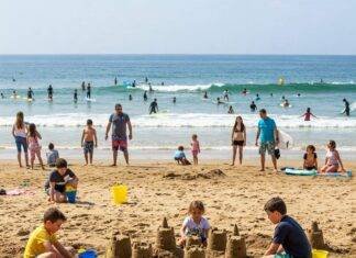 Top 10 Fun Beach Activities for Families and Adventurers Lively beach scene