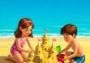 Ultimate Guide to the Best Beach Activities for All Ages Kids building sandcastle on sunny beach.