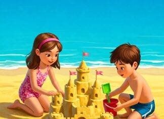 Ultimate Guide to the Best Beach Activities for All Ages Kids building sandcastle on sunny beach.