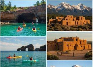 Top 10 Hidden Gems in the U.S. You Need to Visit This Year US Hidden Gems Collage