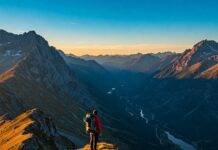 Top Backpacking Routes for Solo Travelers: A Journey into the Unknown Backpacker on Mountain Ridge