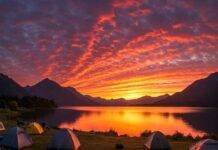 The Best Secluded Camping Spots for a Perfect Getaway Sunset Lake Campsite Panorama