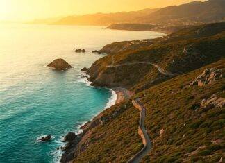 Solo Travel Guide for Beginners: How to Explore the World Alone Solo traveler overlooking turquoise ocean.