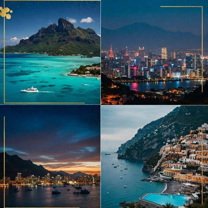 Luxury Travel 2025 Collage Luxury Travel 2025 Collage