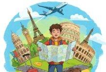 5 Common Travel Planning Mistakes You Should Avoid Lost traveler at confusing crossroads.