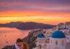 Romantic Getaways in Santorini: The Best Spots for Couples Oia Sunset Embrace