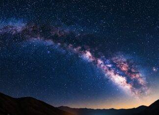 Camping Spots with the Best Stargazing Views Across the Globe Campsite under starry sky with Milky Way.