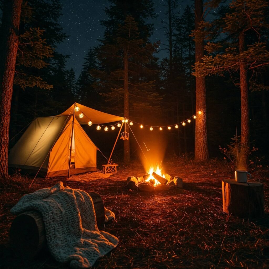 Cozy Forest Campsite