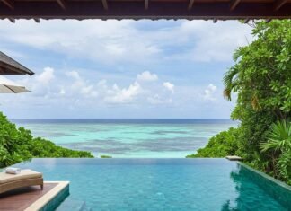 The Most Luxurious Beach Escapes for a World-Class Vacation Beachfront villa infinity pool