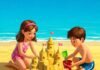 Ultimate Guide to the Best Beach Activities for All Ages Kids building sandcastle on sunny beach.