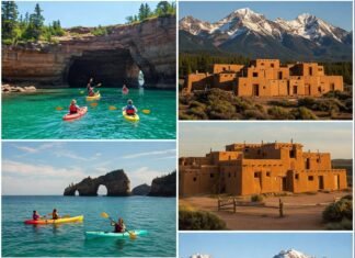 Top 10 Hidden Gems in the U.S. You Need to Visit This Year US Hidden Gems Collage