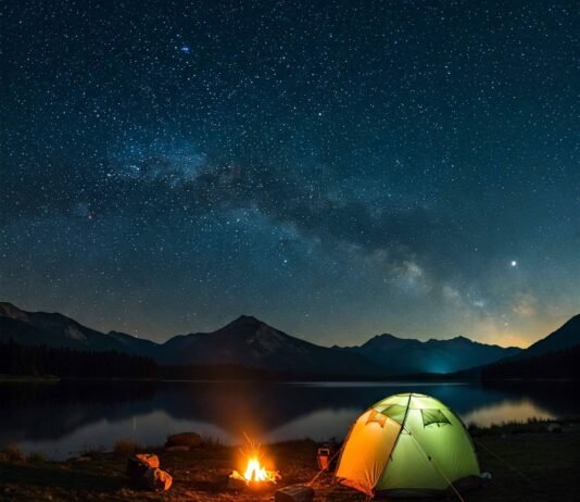 10 Unforgettable Camping Spots You Need to Visit This Summer Starry Campsite by Lake