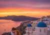 Romantic Getaways in Santorini: The Best Spots for Couples Oia Sunset Embrace