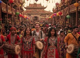How Cultural Activities Can Enrich Your Travel Experience Vibrant cultural festival with diverse travelers