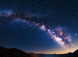 Camping Spots with the Best Stargazing Views Across the Globe Campsite under starry sky with Milky Way.